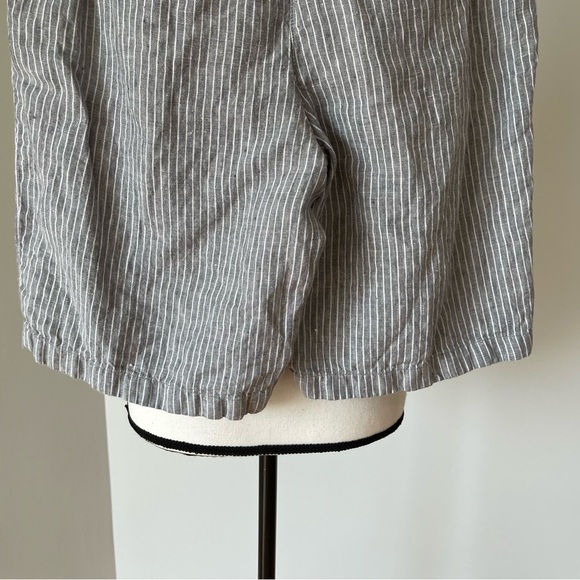 Chico’s size 0.5 women’s 6 100% linen shorts with drawstring - Picture 14 of 16